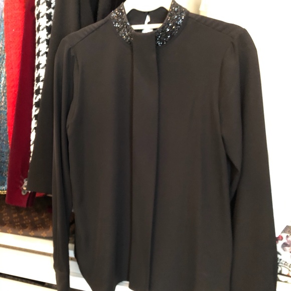 Calvin Klein beaded blouse - Picture 4 of 6